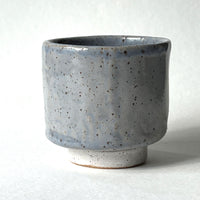 Hand built Ceramic Matcha Tea Cup with Bamboo Whisk + Stand - Set