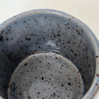 Hand built Ceramic Matcha Tea Cup with Bamboo Whisk + Stand - Set