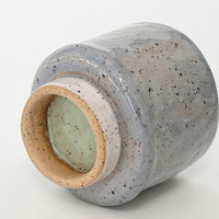 Hand built Ceramic Matcha Tea Cup with Bamboo Whisk + Stand - Set