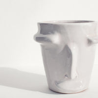 Ceramic Face Vase