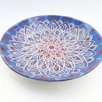 Mandala Ceramic Serving Plate