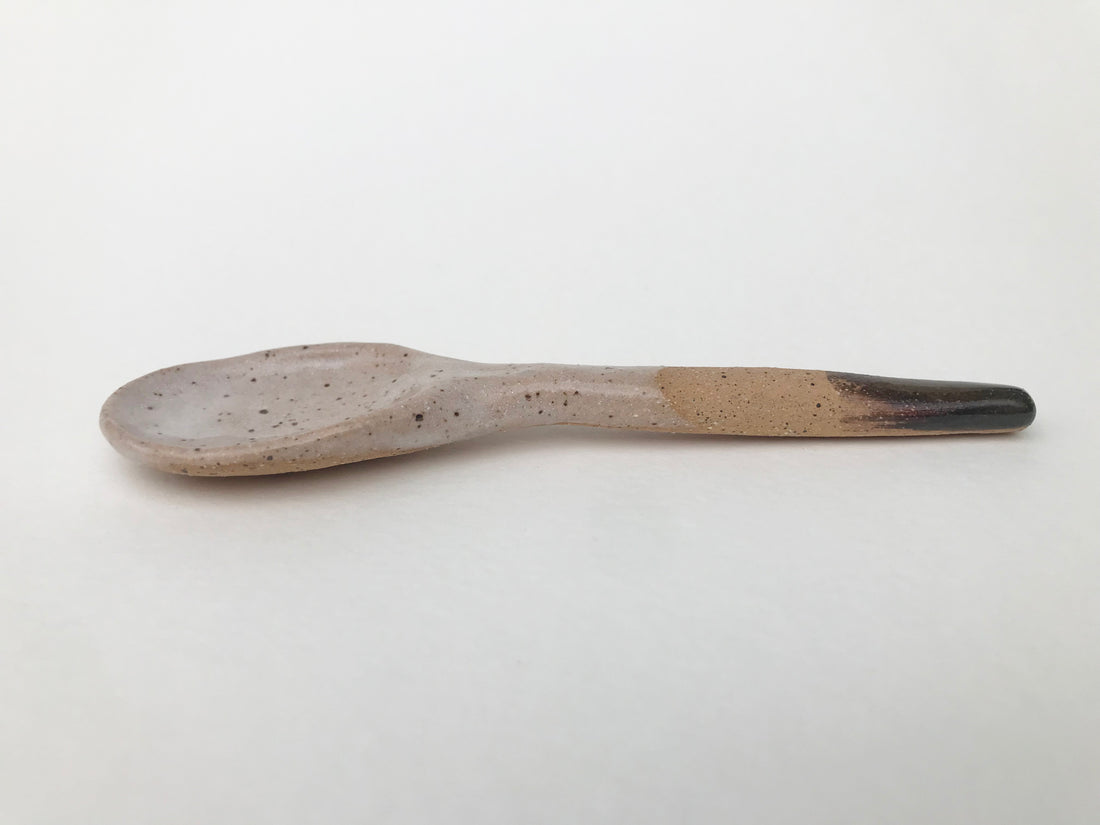 Ceramic Spoon - Brown