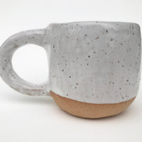 Large Speckled Mug - Black + White