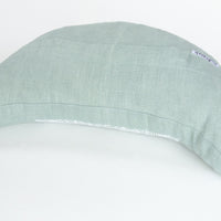 Meditation Cushion of Organic Linen (Light Green)